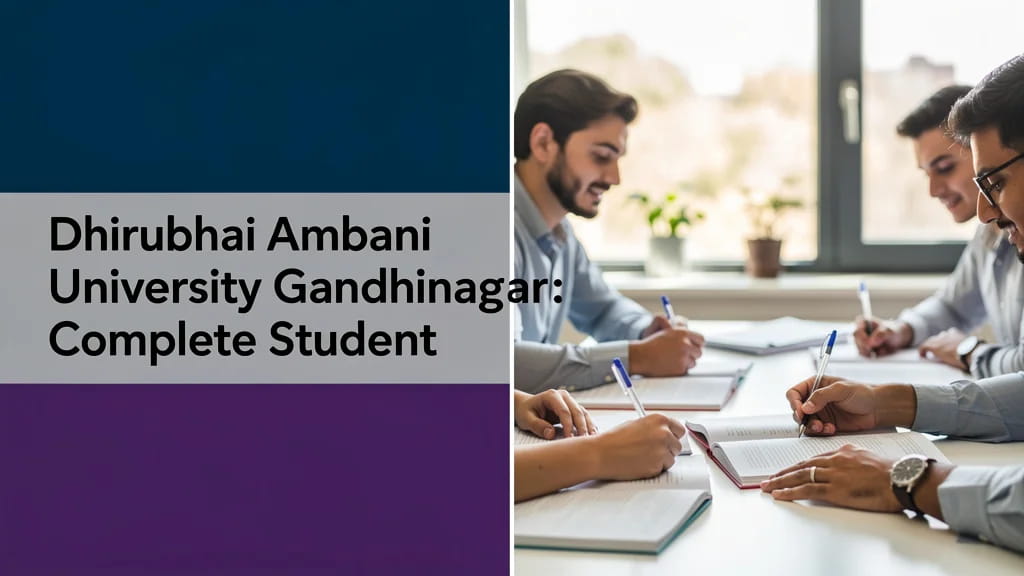 Dhirubhai Ambani University Gandhinagar Complete Student Gu 276819