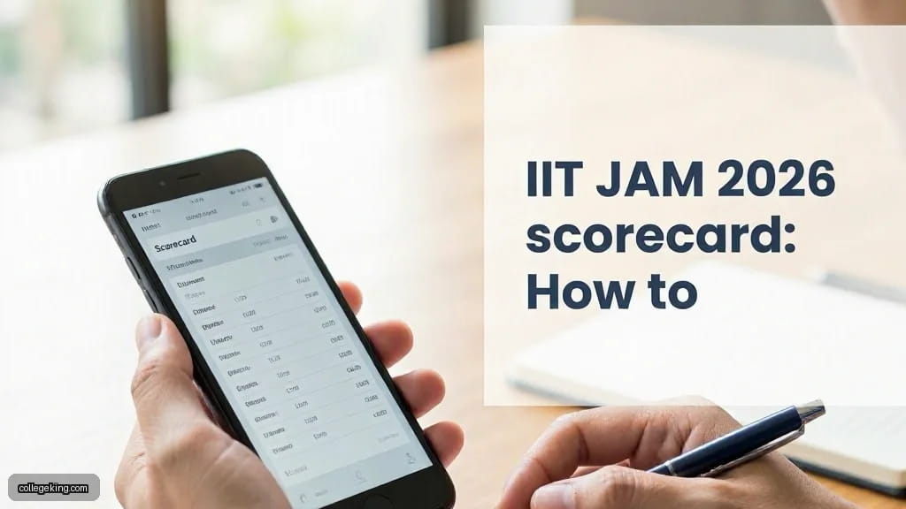 Iit Jam 2026 Scorecard How to Download Interpret Marks and 645054