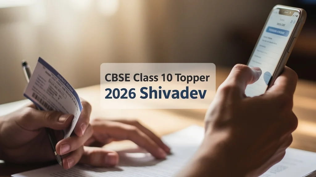 Cbse Class 10 Topper 2026 Shivadev Ncert Study Plan Short 965014