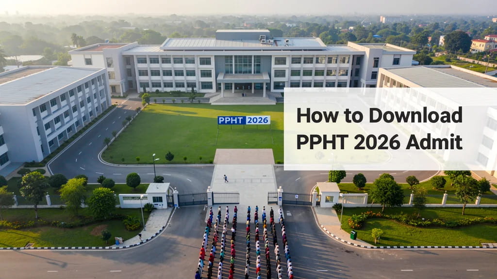 How to Download Ppht 2026 Admit Card Steps Checklist Timi 821196