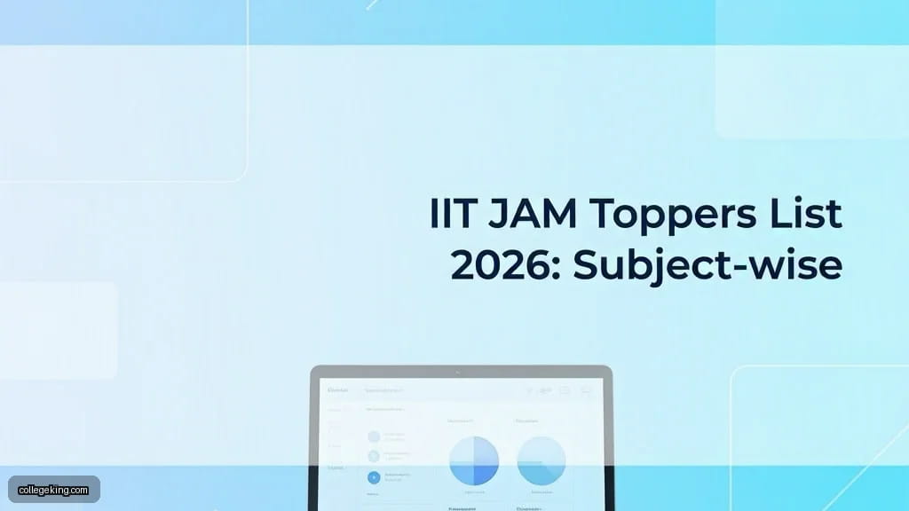 Iit Jam Toppers List 2026 Subject Wise Names Percentile in 957240
