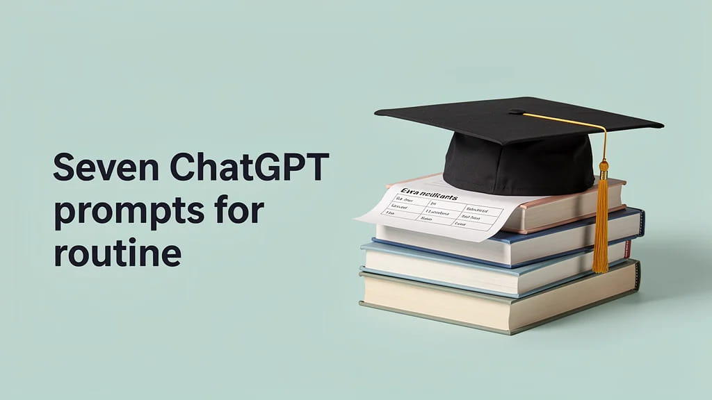 Seven ChatGPT Prompts for Routine Ready to Use Plans for M 129872