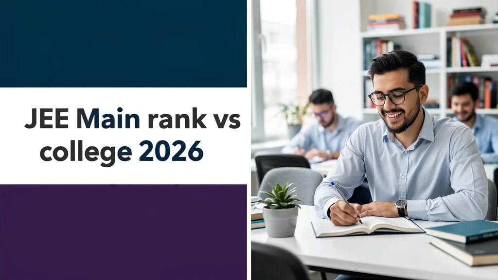 Jee Main Rank Vs College 2026 Predict Colleges Nit Iiit Cl 394501