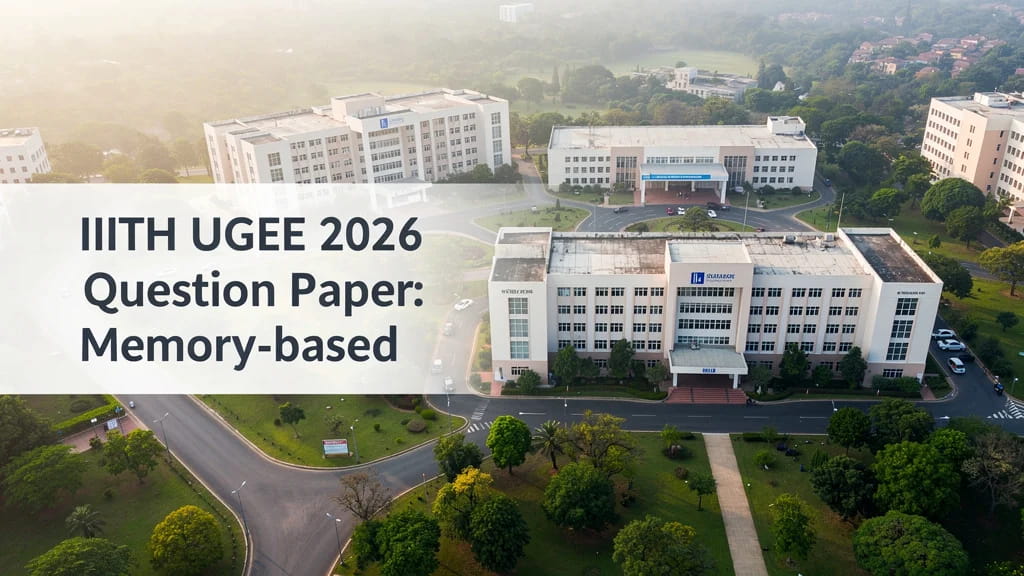 Iiith Ugee 2026 Question Paper Memory Based Paper Answer K 911528
