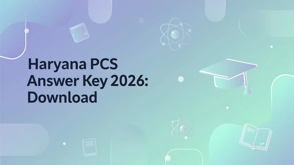 Haryana Pcs Answer Key 2026 Download Response Sheet Raise 680224