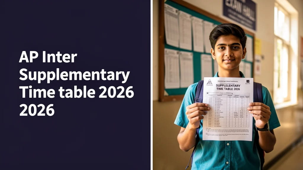Ap Inter Supplementary Time Table 2026 Complete Guide to Da 504740