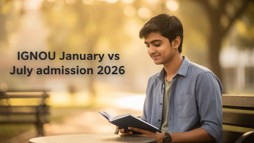Ignou January Vs July Admission 2026 Which Session Should Y 988336