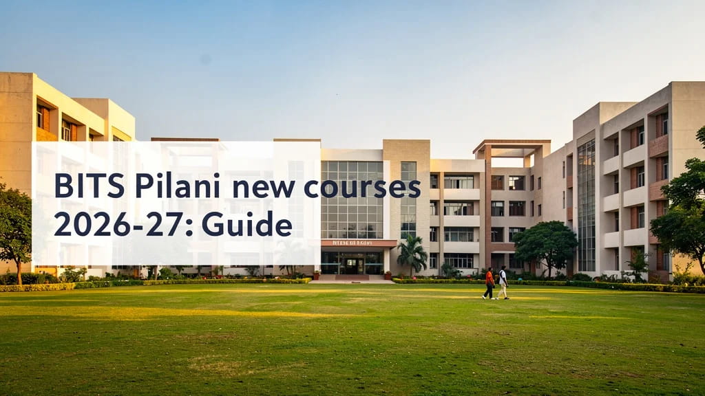 Bits Pilani New Courses 2026 27 Guide to B E Mba Dual Degr 684635
