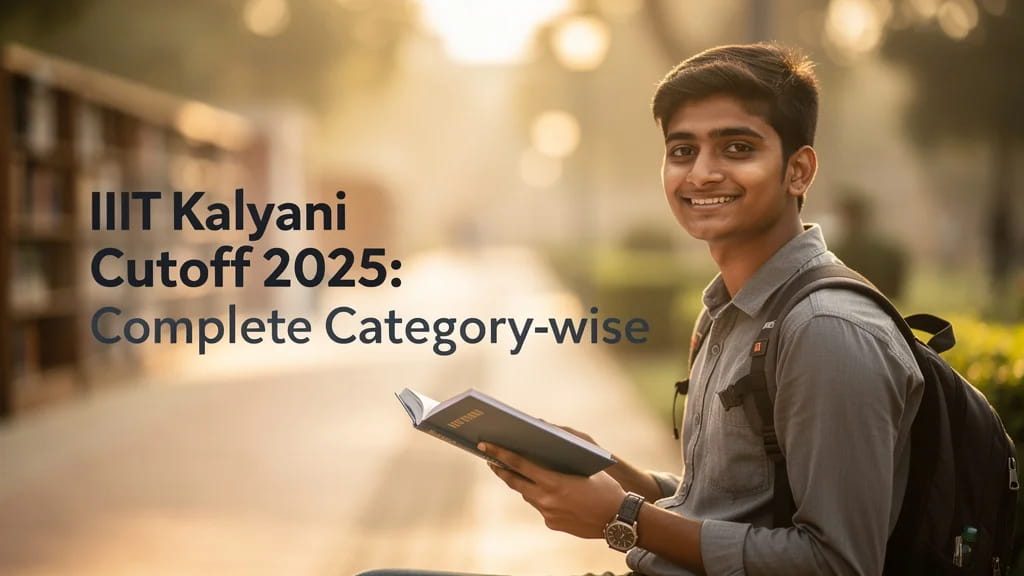 Iiit Kalyani Cutoff 2025 Complete Category Wise Jee Main Cl 587786