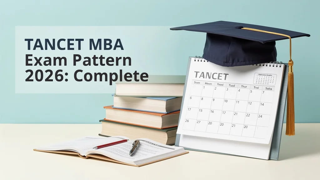 Tancet Mba Exam Pattern 2026 Complete Sections Marking Da 104355