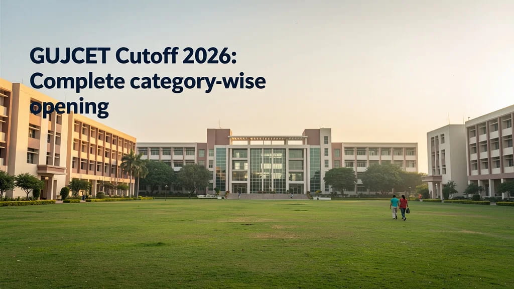 Gujcet Cutoff 2026 Complete Category Wise Opening Closing 499316