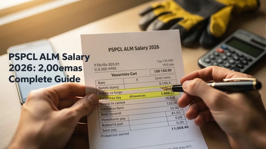 Pspcl Alm Salary 2026 Complete Guide to Assistant Lineman P 449275