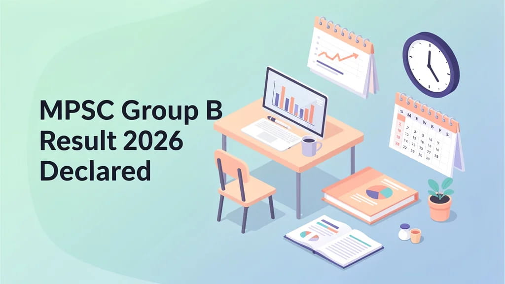 Mpsc Group B Result 2026 Declared Download Prelims Merit Li 122036