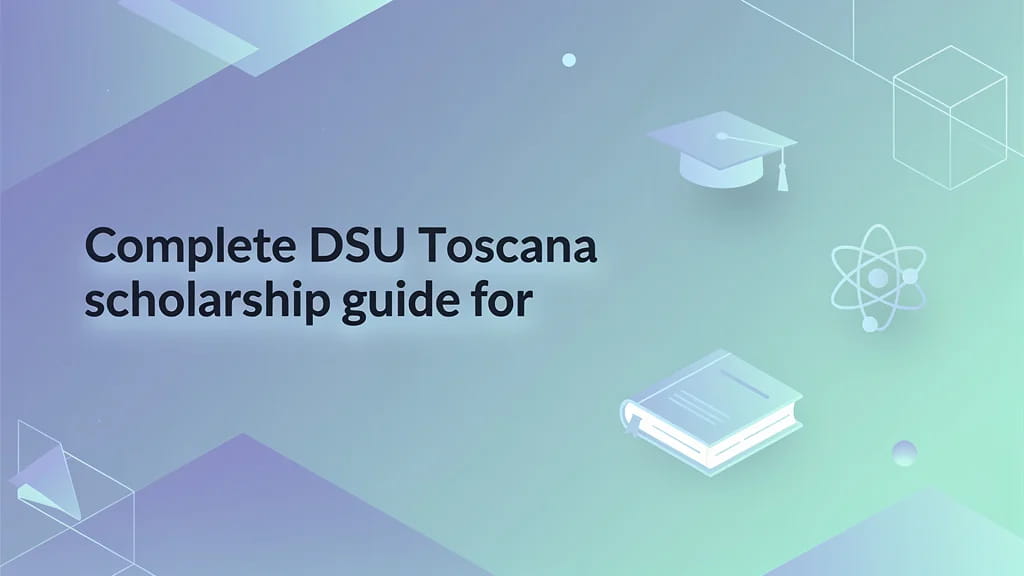 Complete Dsu Toscana Scholarship Guide for Indian Students 552780