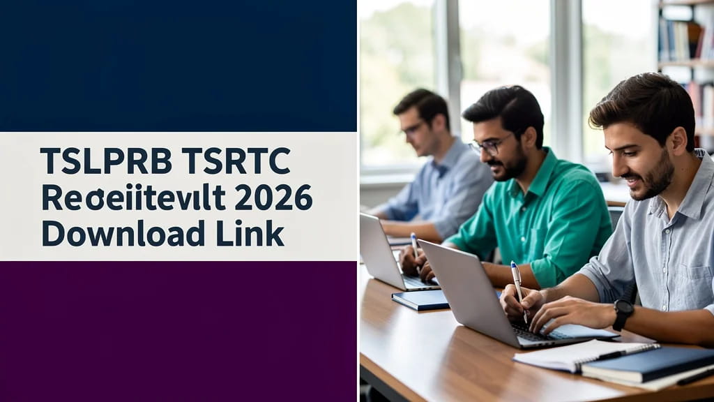Tslprb Tsrtc Result 2026 Download Link Check Tst Mst Meri 299133