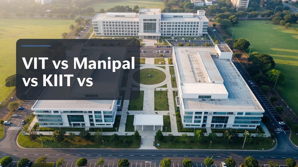 Vit Vs Manipal Vs Kiit Vs Srm Vs Amity Campus Fees Cutoff 570397