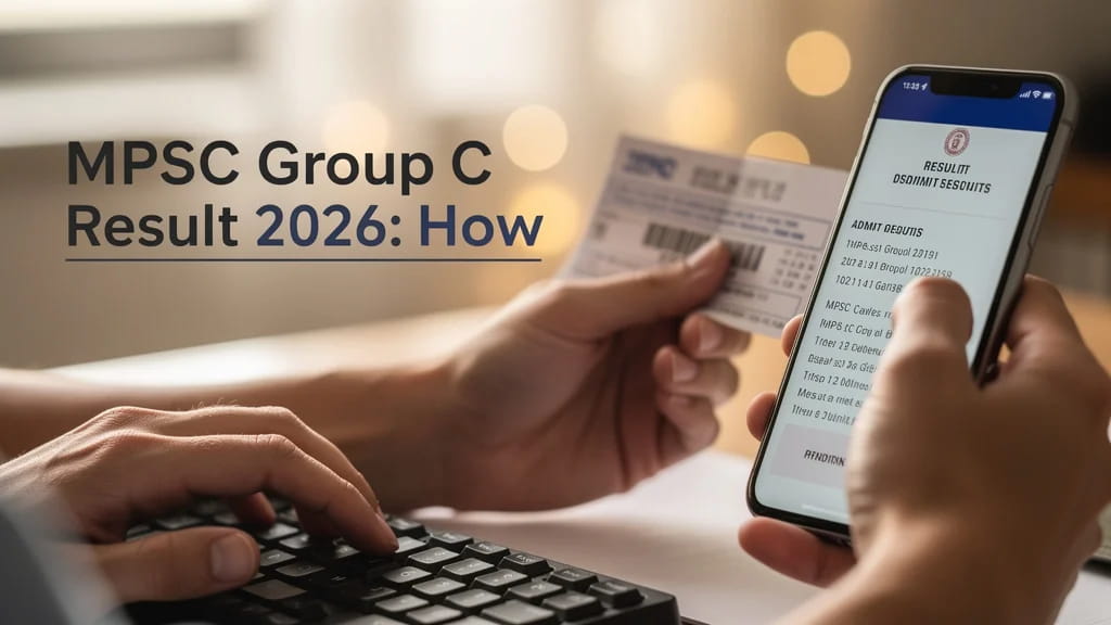 Mpsc Group C Result 2026 How to Download Clerk Typist PDF 841643