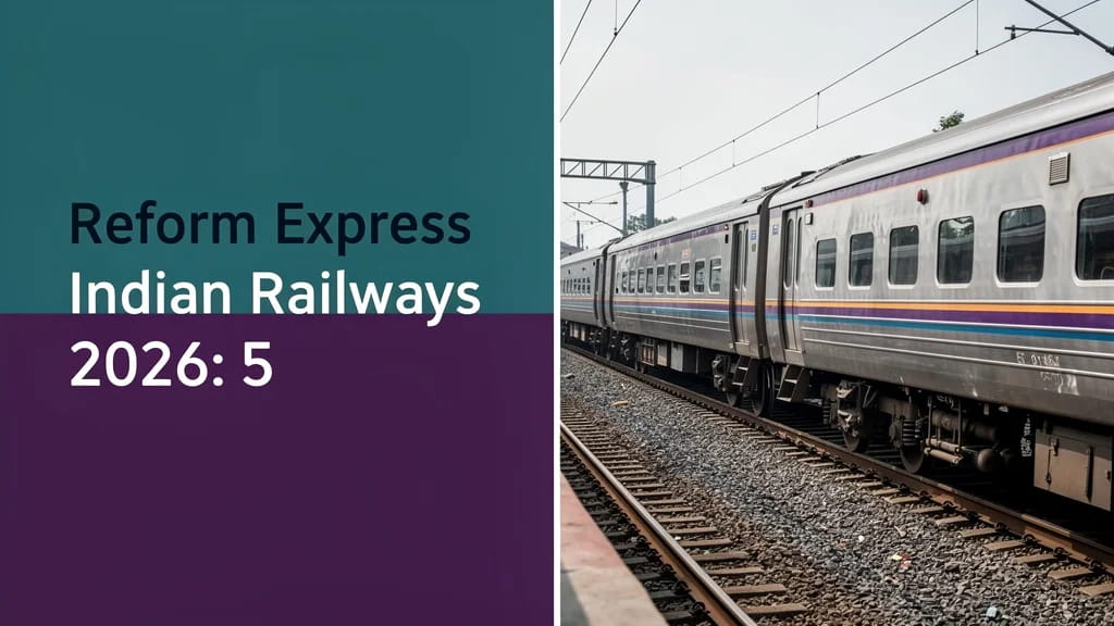 Reform Express Indian Railways 2026 5 Reforms for Salt Veh 266243