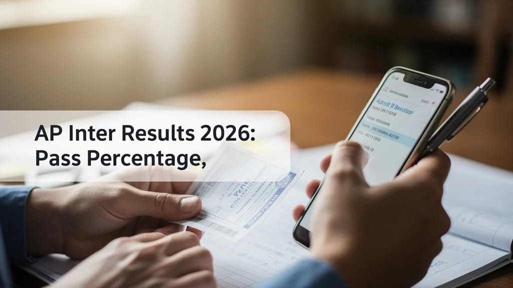 Ap Inter Results 2026 Pass Percentage How to Check Supple 179161