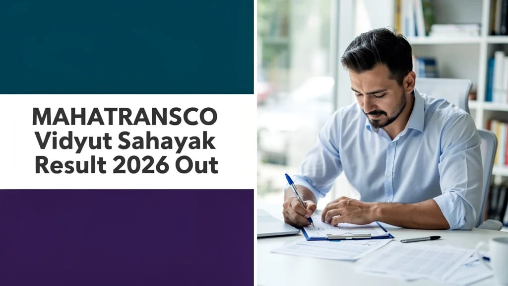 Mahatransco Vidyut Sahayak Result 2026 out Download Waiting 857930