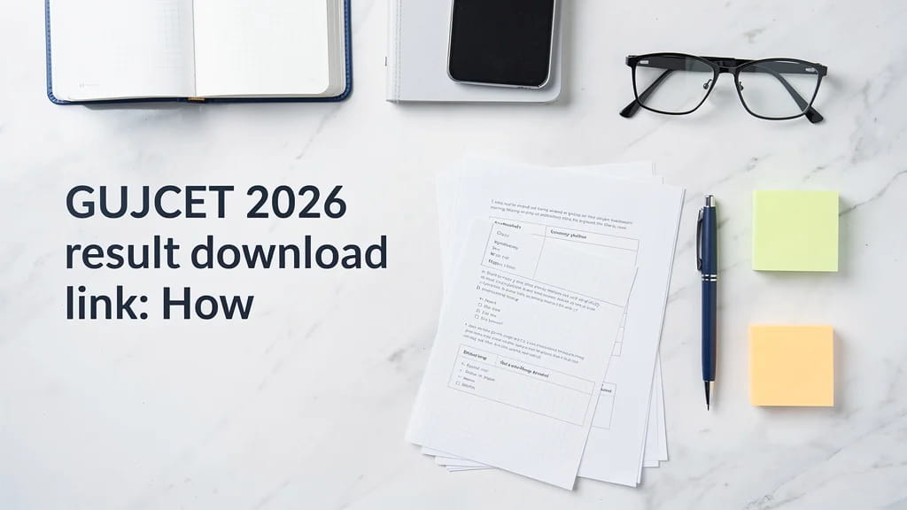 Gujcet 2026 Result Download Link How to Check Whatsapp Opt 193371
