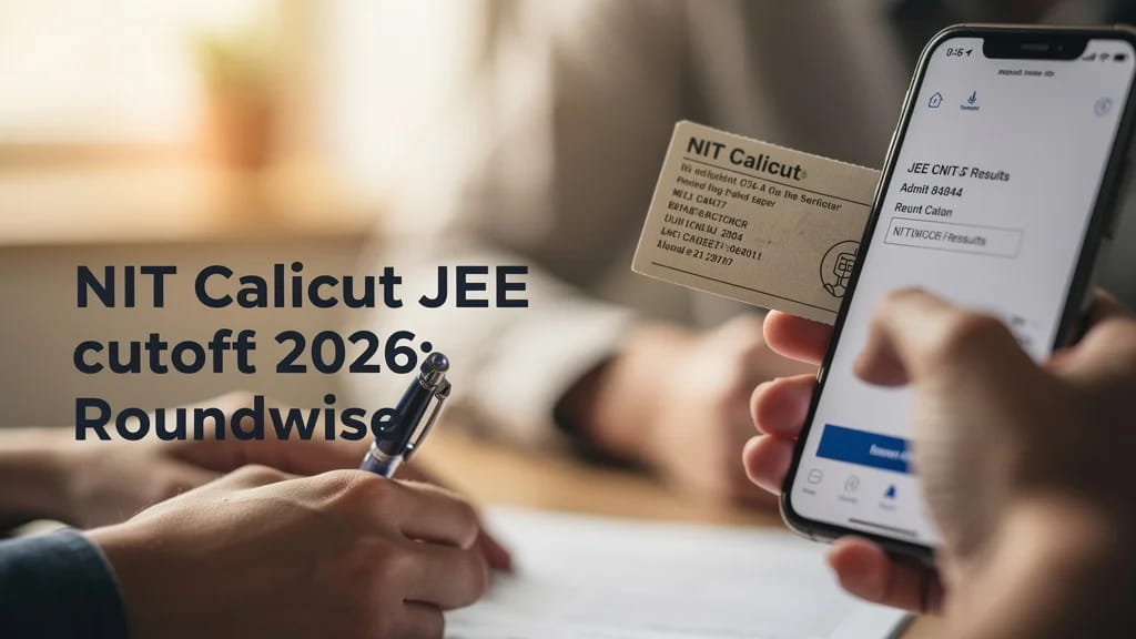 Nit Calicut Jee Cutoff 2026 Roundwise Opening Closing Ran 755675