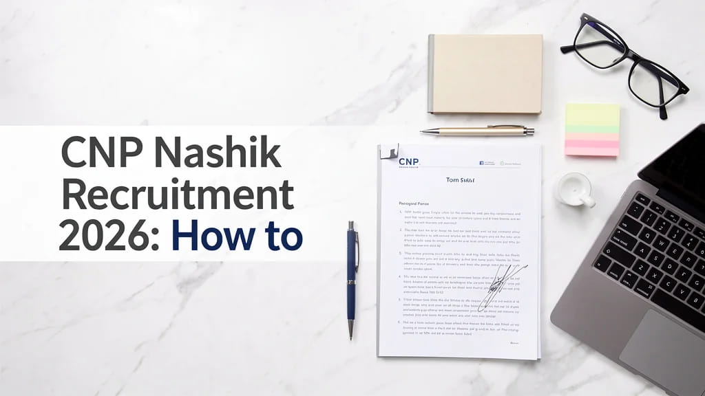 Cnp Nashik Recruitment 2026 How to Apply for 534 Posts Eli 268150