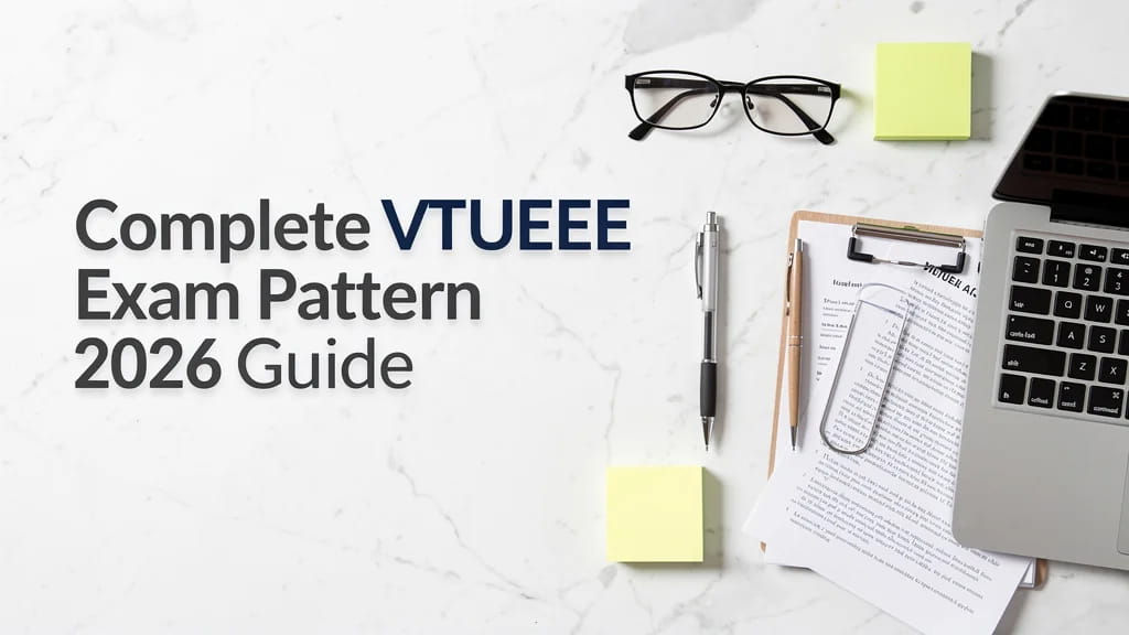 Complete Vtueee Exam Pattern 2026 Guide Marks Duration Se 161068
