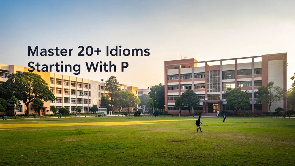 Master 20 Idioms Starting With P Meanings Examples Pronu 231921