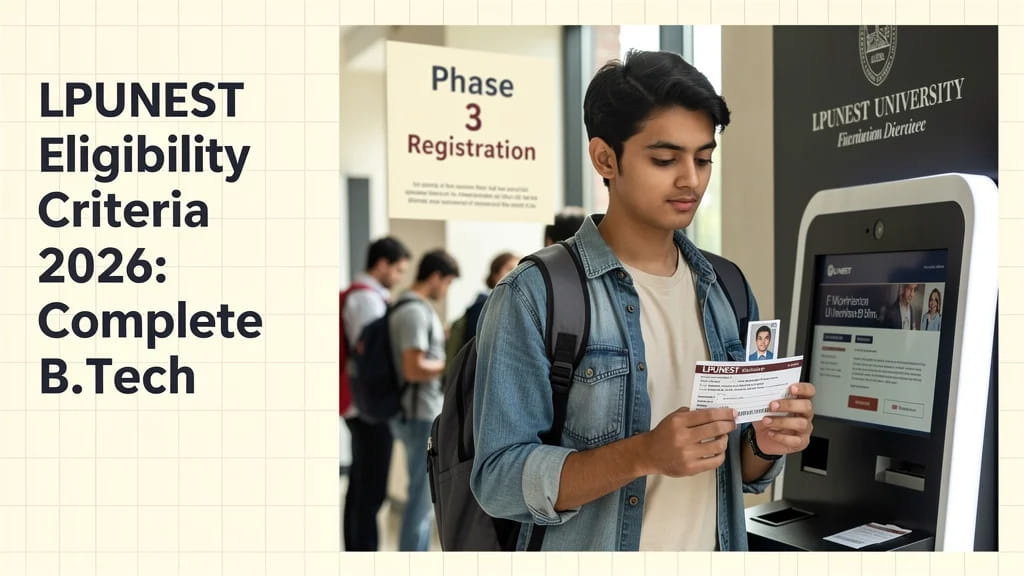 Lpunest Eligibility Criteria 2026 Complete B Tech Requireme 806133