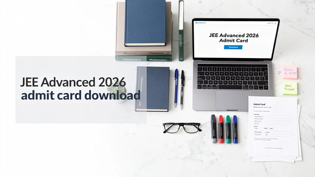 Jee Advanced 2026 Admit Card Download Link How to Download 827097