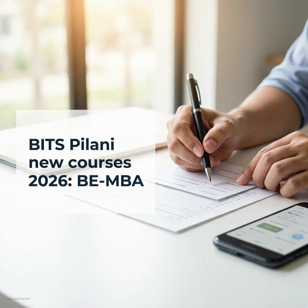 Bits Pilani New Courses 2026 Be Mba Dual Degree and B E pH 138456