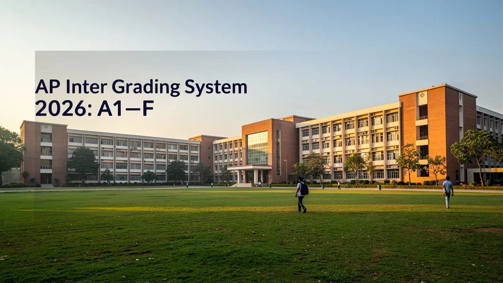 Ap Inter Grading System 2026 A1 F Grades Passing Marks Re 668257