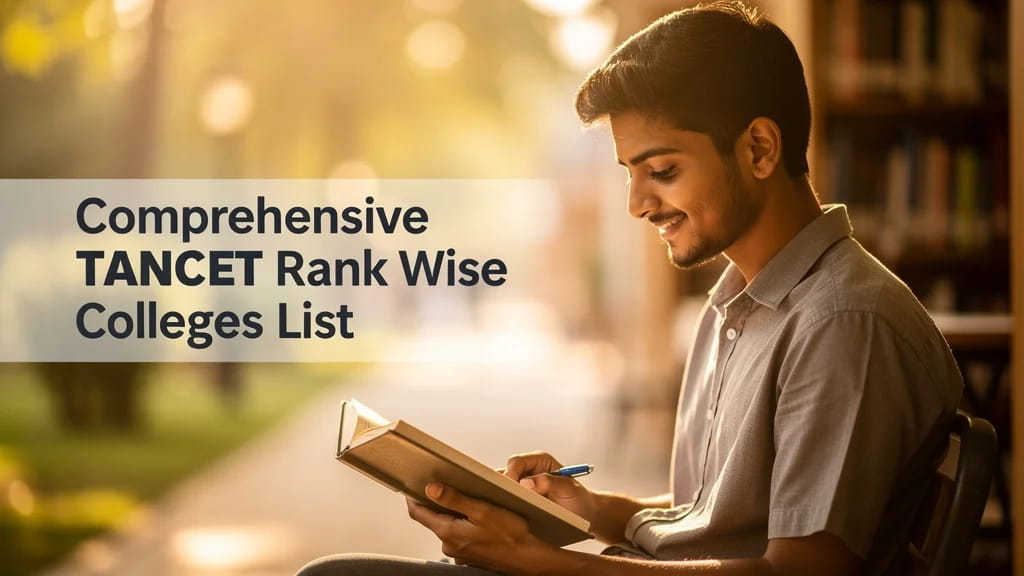 Comprehensive Tancet Rank Wise Colleges List for Mba Mca a 343112