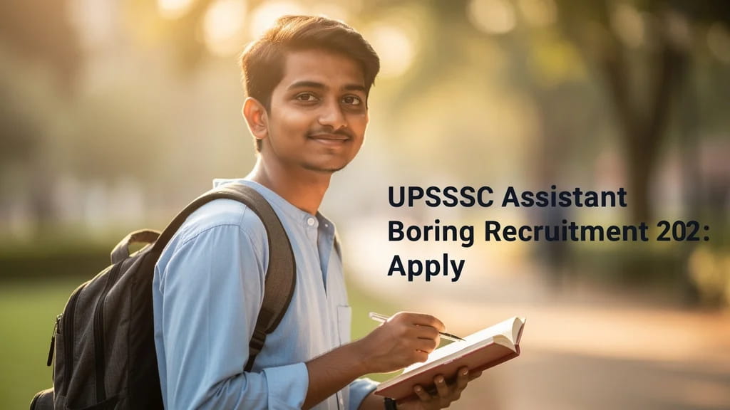 Upsssc Assistant Boring Recruitment 2026 Apply Online for 4 355981