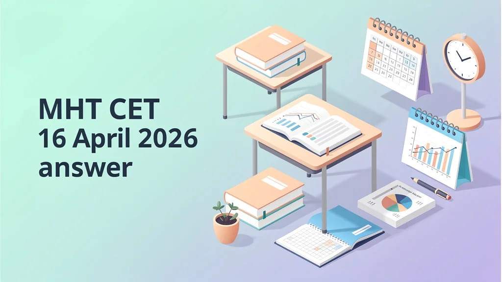 Mht Cet 16 April 2026 Answer Key Unofficial PDFs Shift Wis 450024