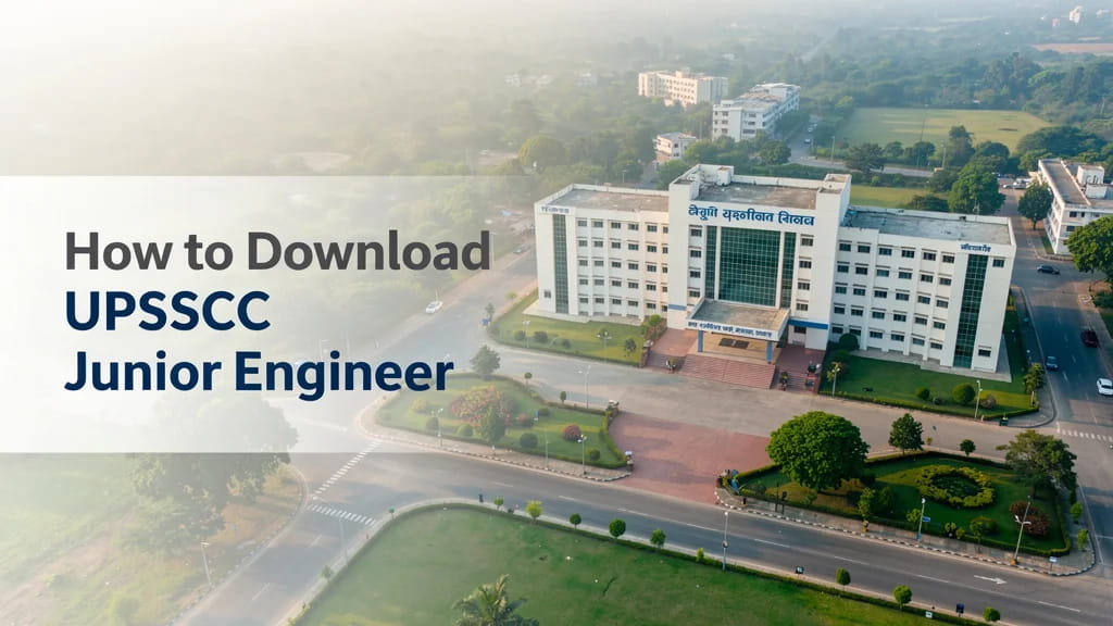 How to Download Upsssc Junior Engineer Admit Card 2026 Step 575520