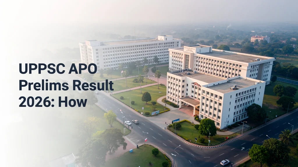 Uppsc Apo Prelims Result 2026 How to Download PDF Next Ste 481282