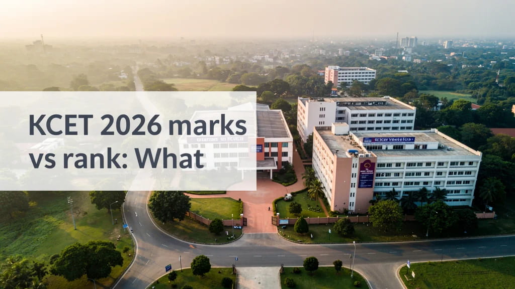 Kcet 2026 Marks Vs Rank What a Score of 100 Means for Colle 163441