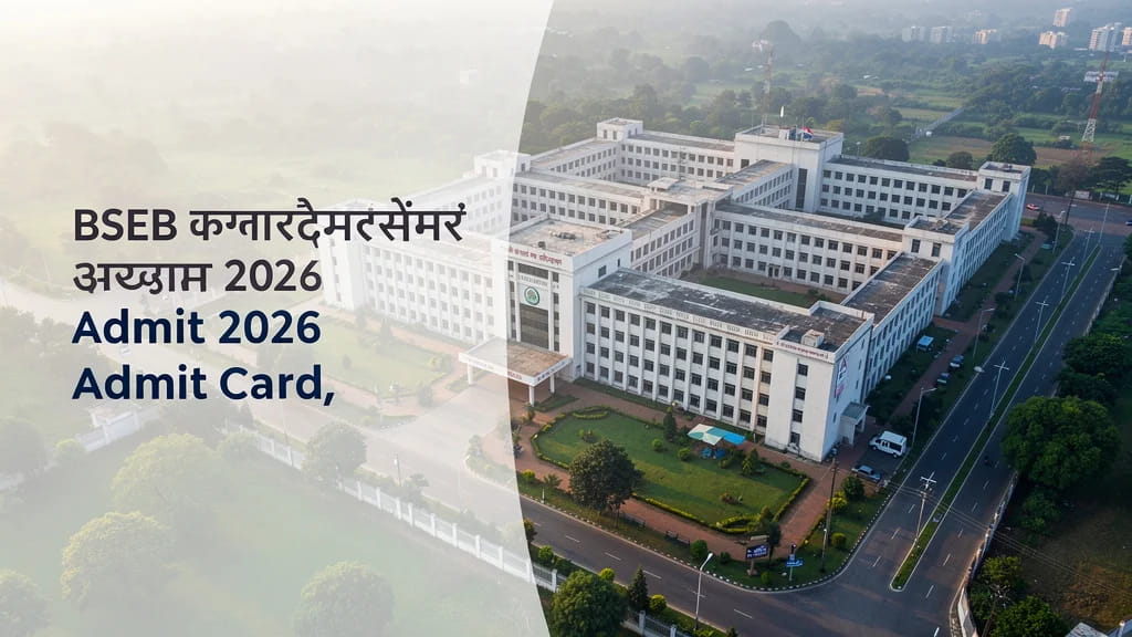 Bseb Knpaarttmenttmentt Egjaam 2026 Admit Card Dates Downlo 340818