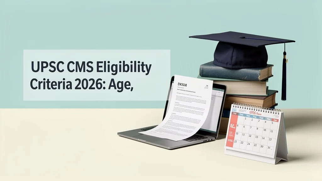 Upsc CMS Eligibility Criteria 2026 Age Qualifications Doc 742689