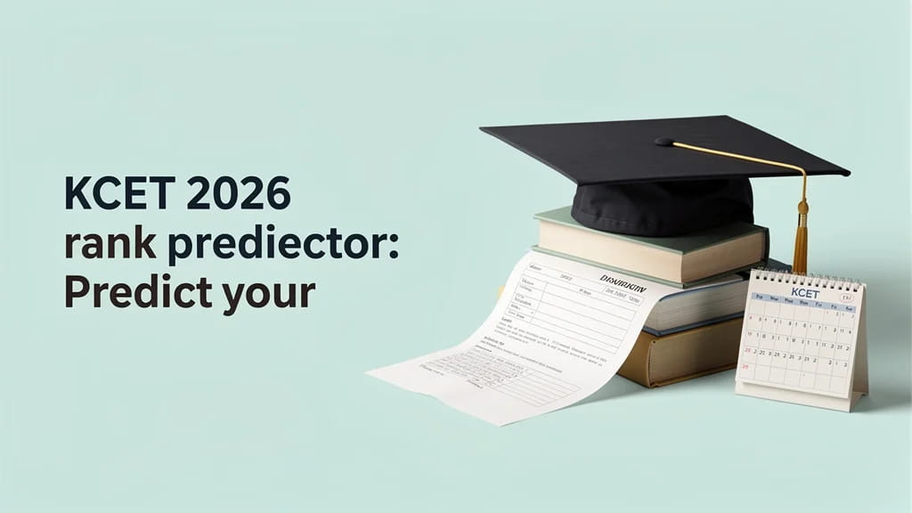 Kcet 2026 Rank Predictor Predict Your Rank From Marks 2nd 327119