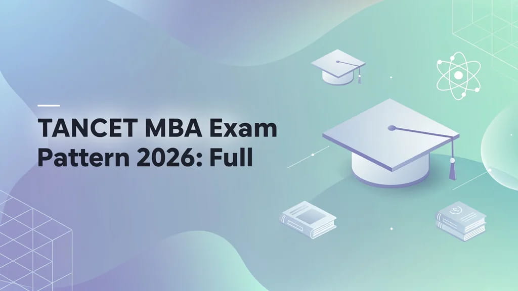 Tancet Mba Exam Pattern 2026 Full Paper Pattern Sections 126793