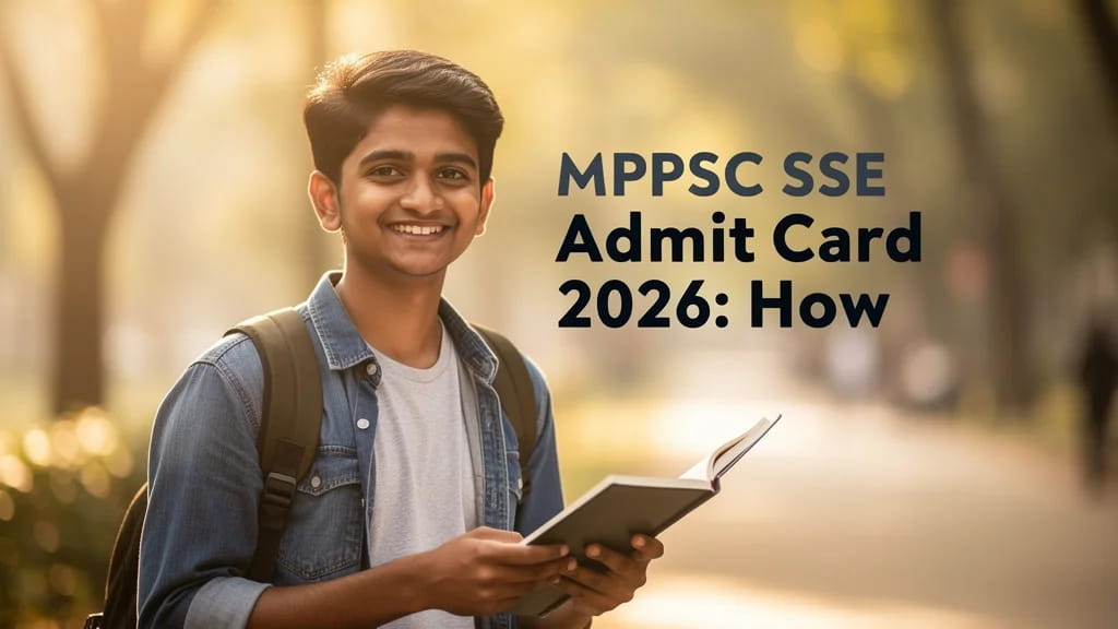 Mppsc Sse Admit Card 2026 How to Download Hall Ticket Prel 540776