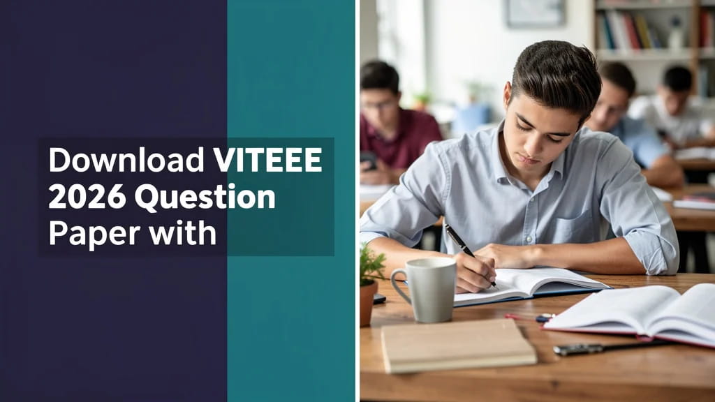 Download Viteee 2026 Question Paper With Solutions PDF Shif 189589