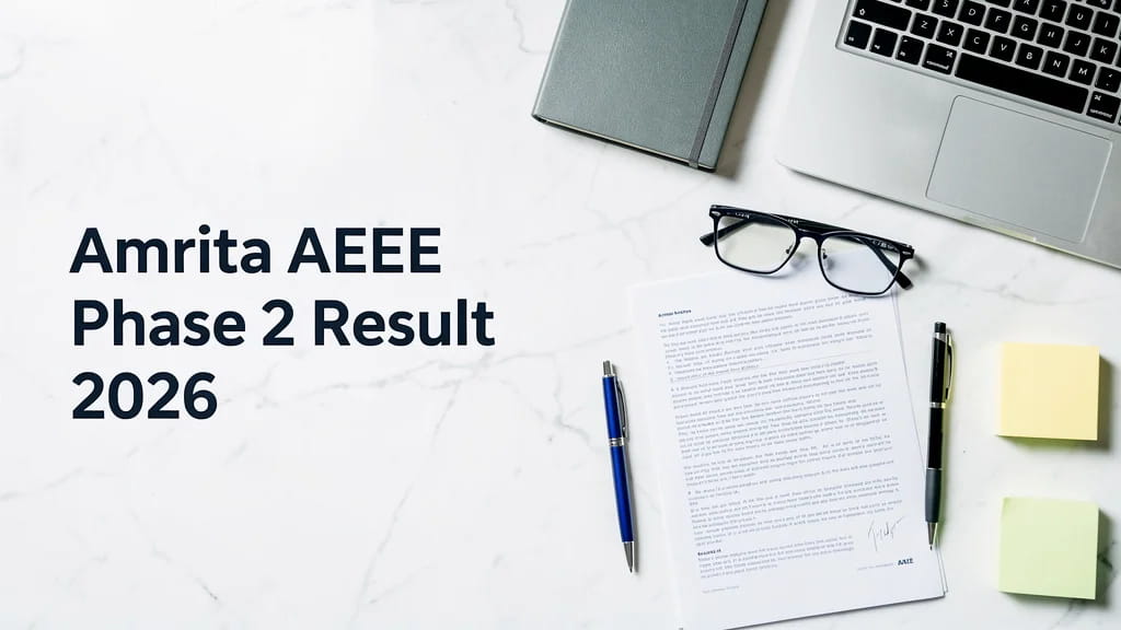 Amrita Aeee Phase 2 Result 2026 Link Date How to Check Scor 313722
