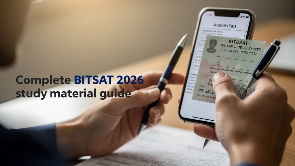 Complete Bitsat 2026 Study Material Guide Books Notes Moc 651500