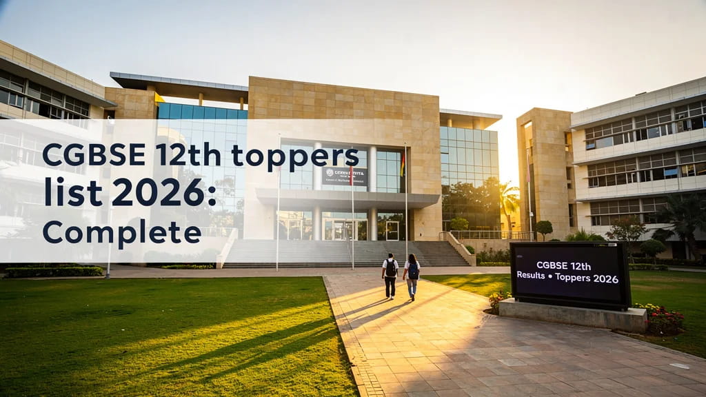 Cgbse 12th Toppers List 2026 Complete Merit Rankings How T 948094