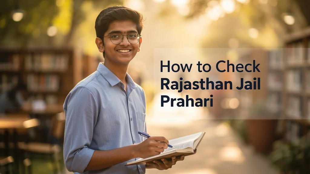 How to Check Rajasthan Jail Prahari Result 2026 Download Fi 731348