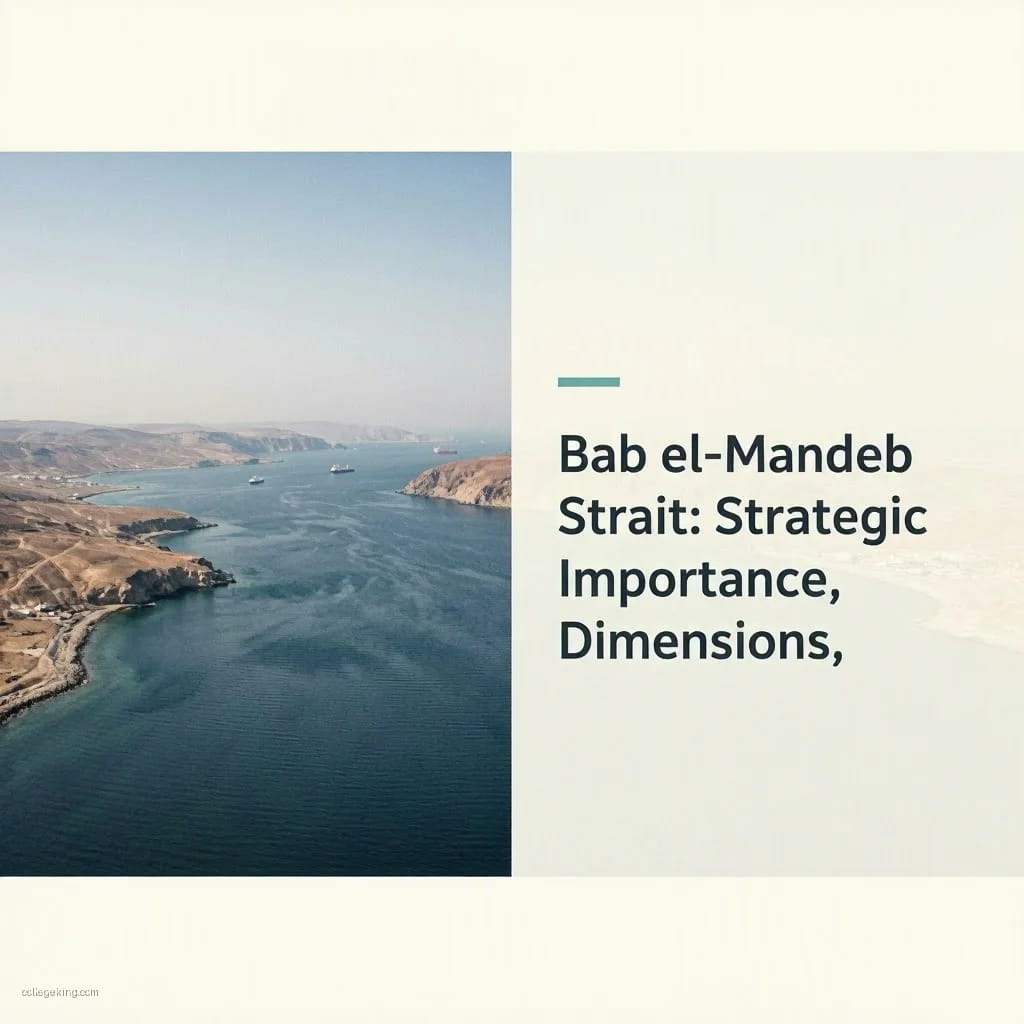 Bab El Mandeb Strait Strategic Importance Dimensions Risk 341226